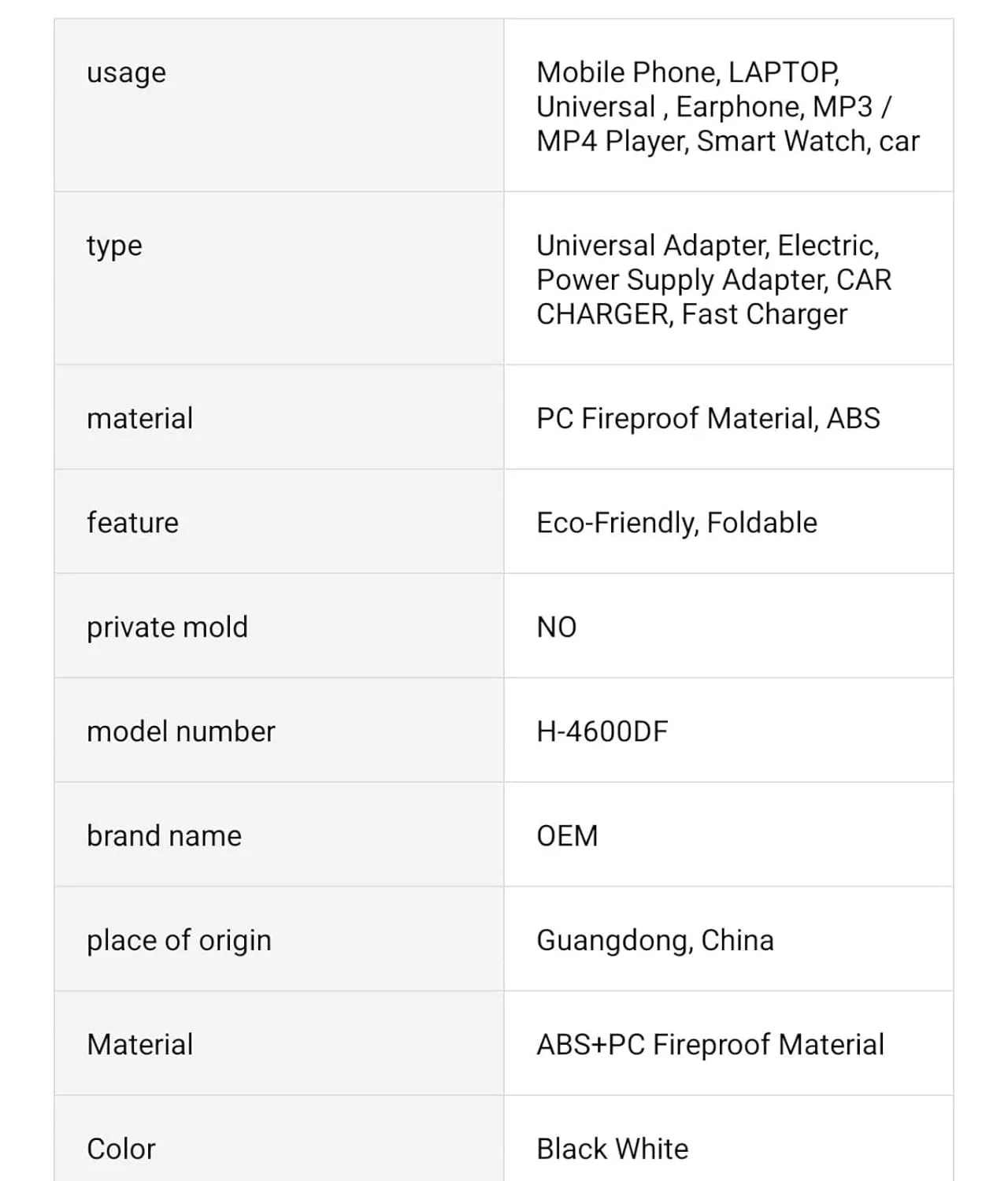 usb fast car charger 4