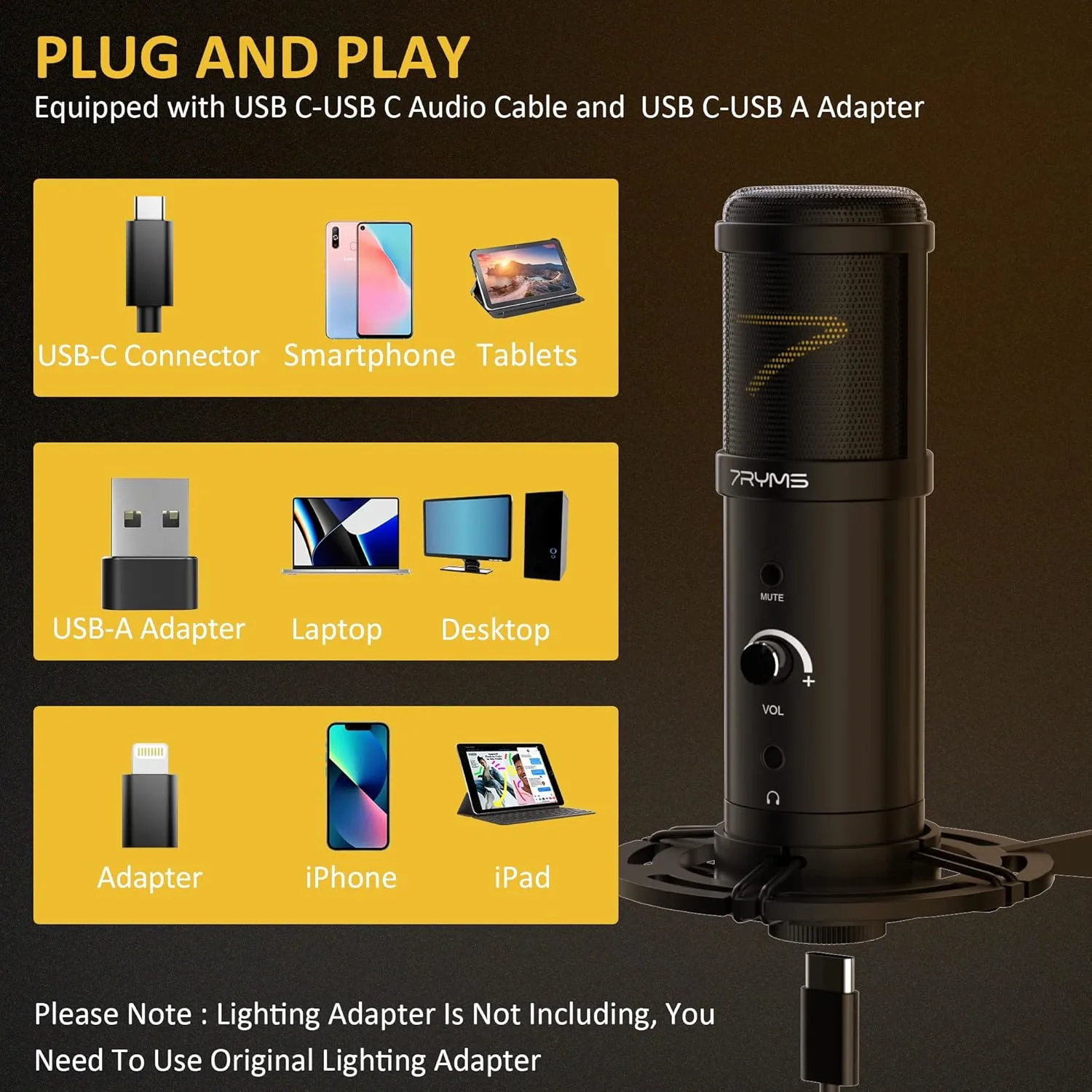 usb gaming microphone pc 7