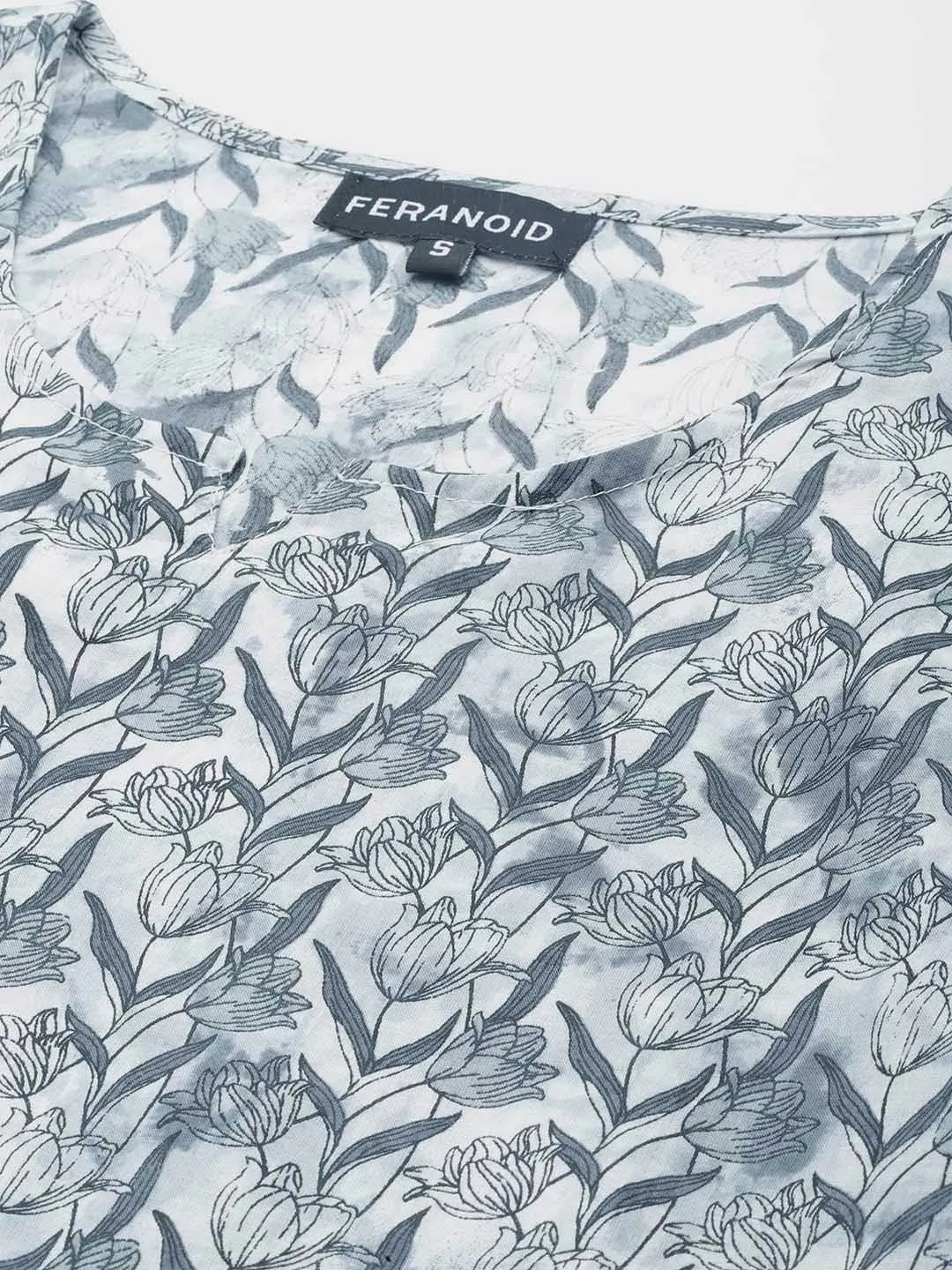 v neck kurti sleeve 2