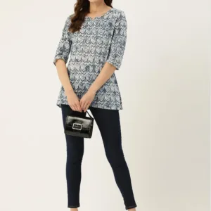 v neck kurti sleeve 5