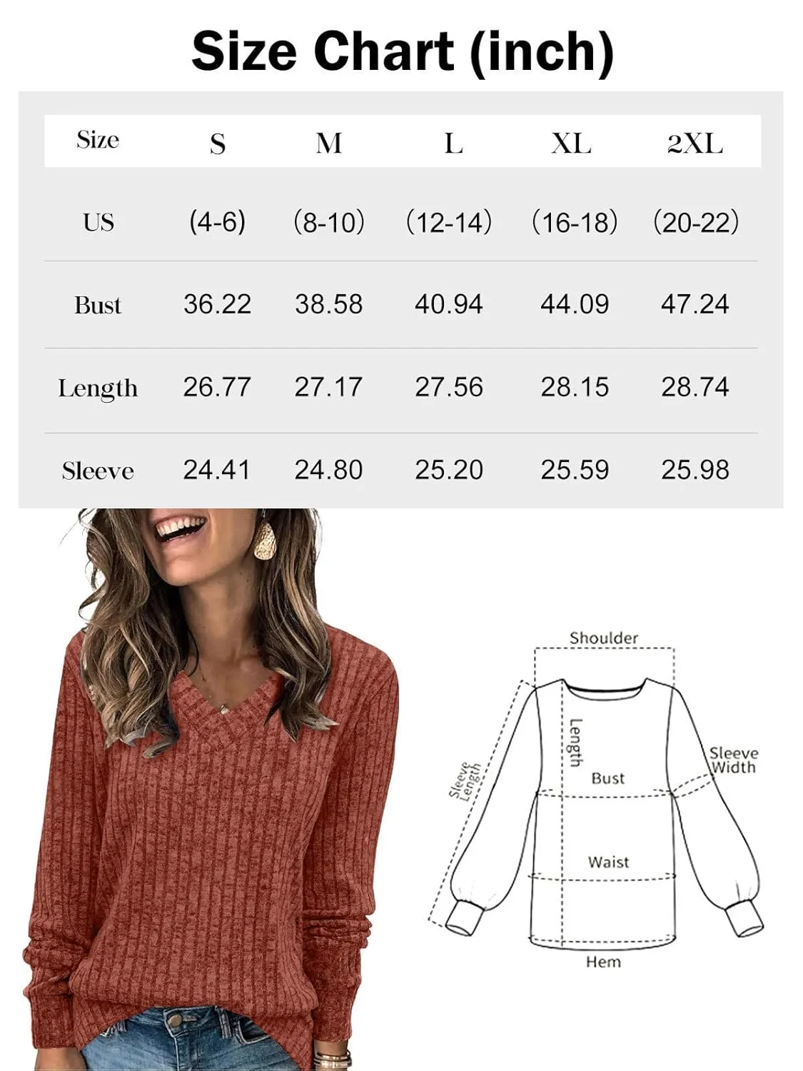 v neck long sleeve 2