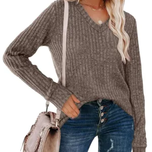 v neck long sleeve 4