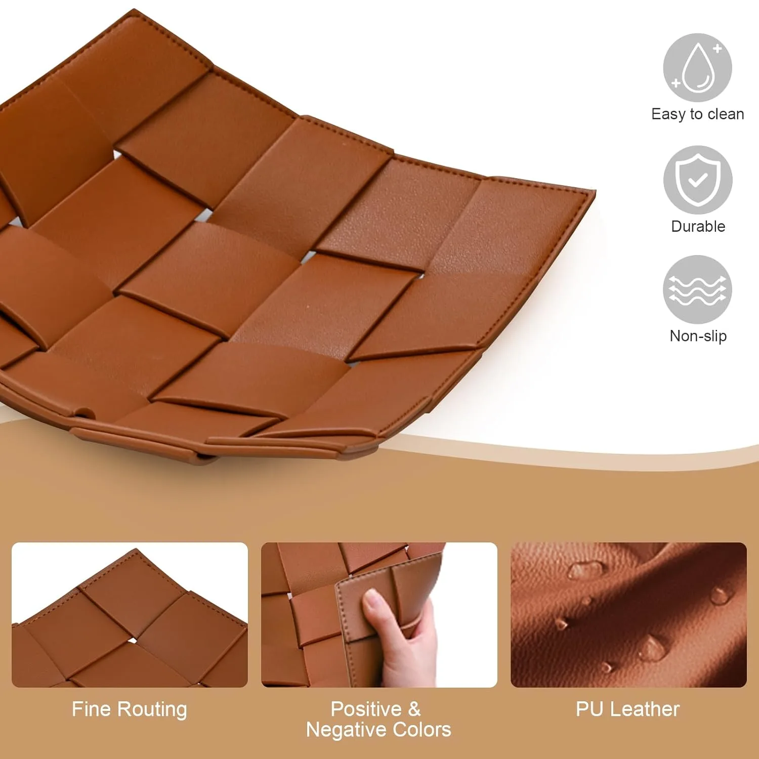 valet tray leather key 6