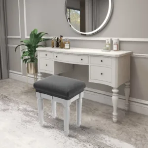 vanity stool cover 5
