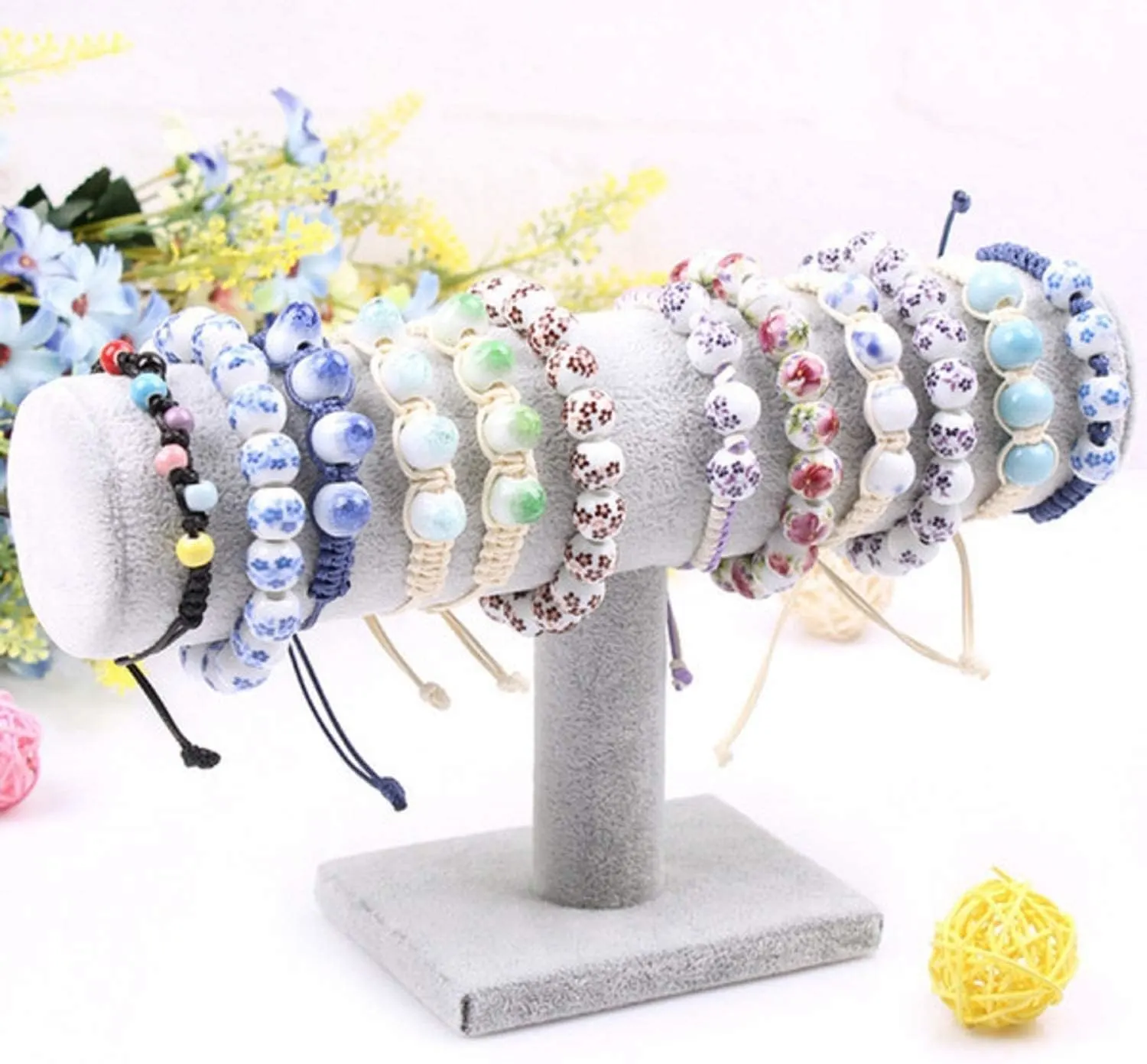 velvet jewelry display stand 2