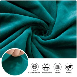 velvet shell chair cover 3