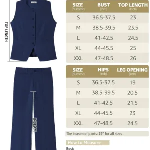 vest pants suits women 6