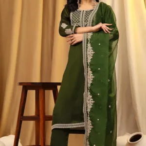 vichitra silk salwar suit 3