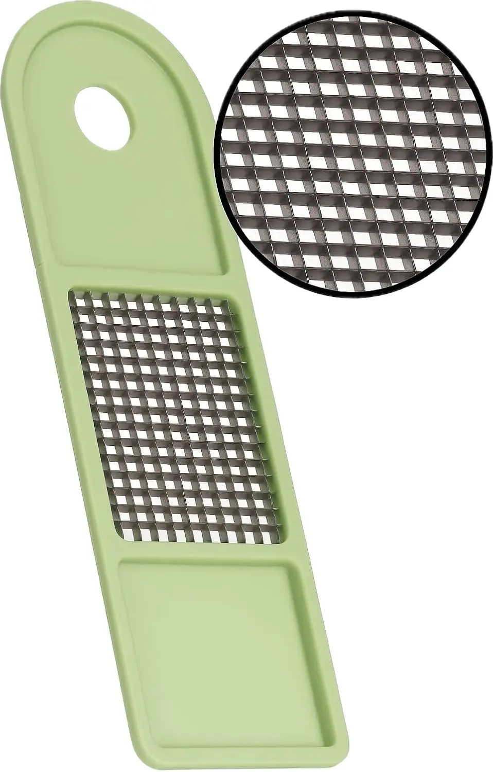 The Vidalia Chop Wizard quickly chops and dices vegetables, fruits, and cheeses with included super sharp insert discs, and it features a catch container that doubles as a measuring cup.