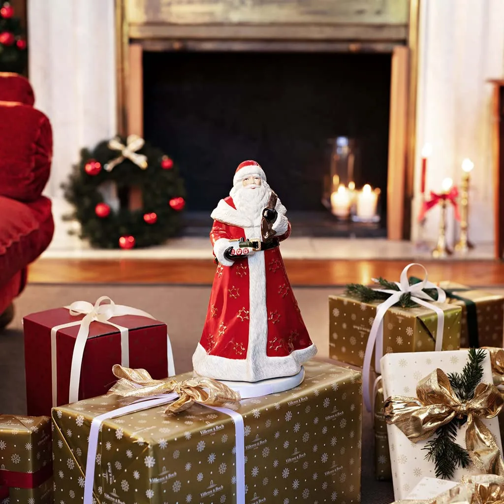 villeroy boch santa rotating 2