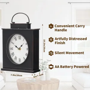 vintage mantel clock 2