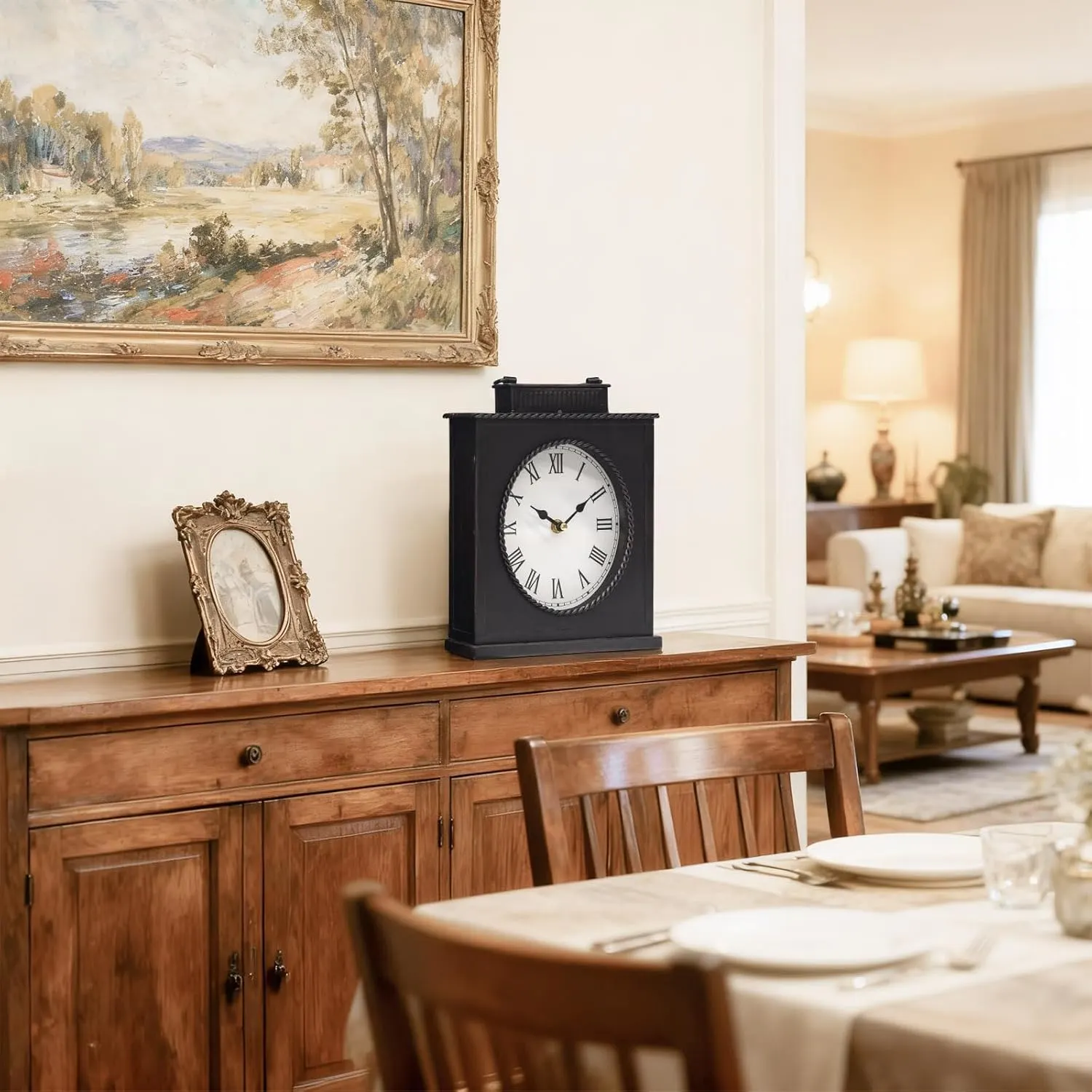 vintage mantel clock 7