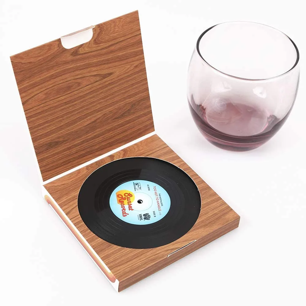 vinyl record coasters 3