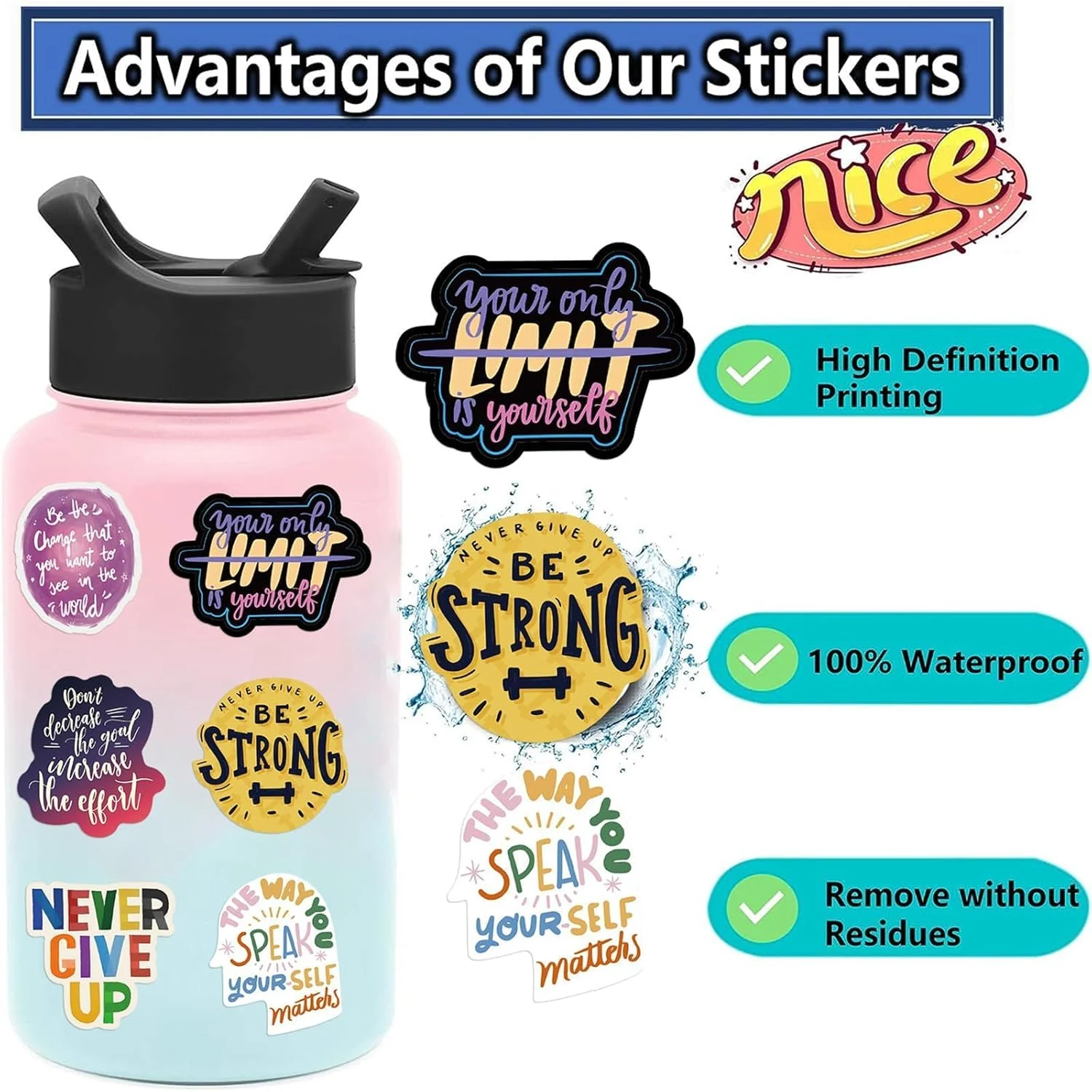 vinyl stickers pack 4