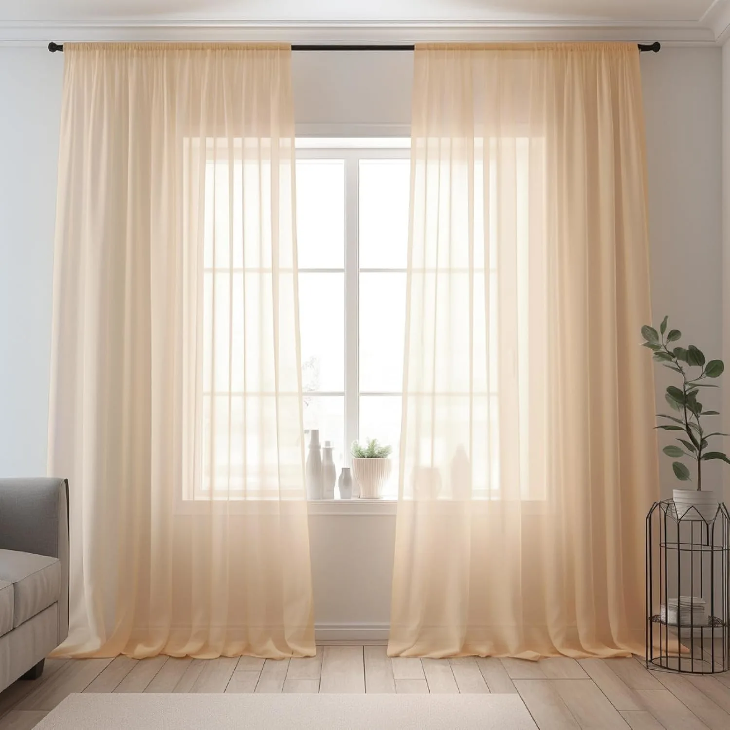 voile curtains light filtering 1