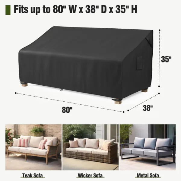 waterproof outdoor sofa cover 2
