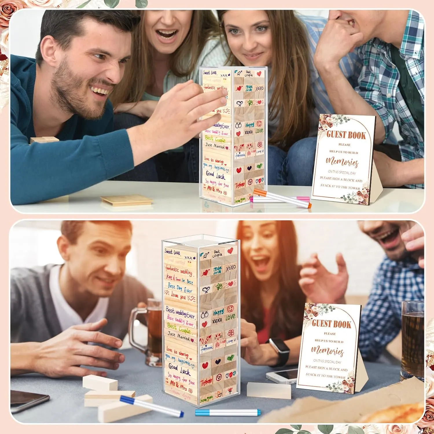 wedding guest book blocks 7