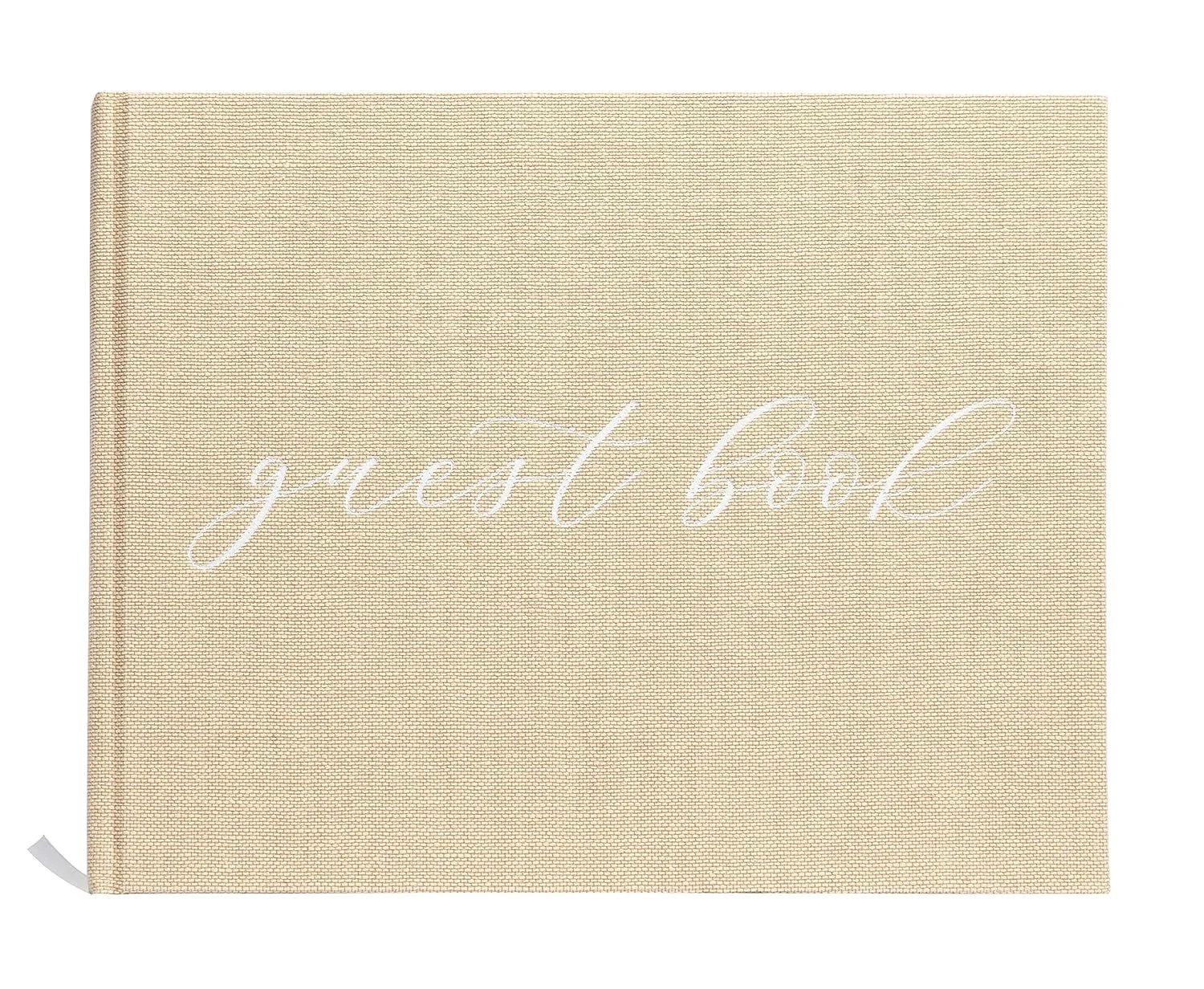 wedding guest book linen 1
