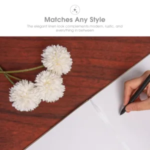 wedding guest book linen 5