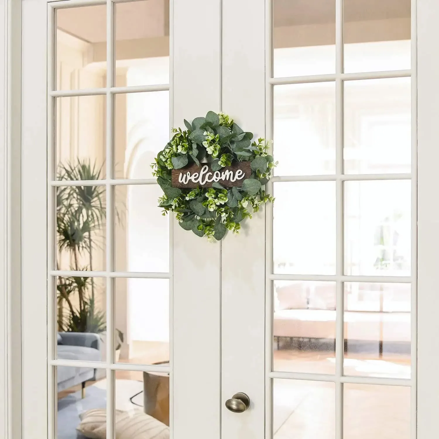 welcome sign wreaths 3