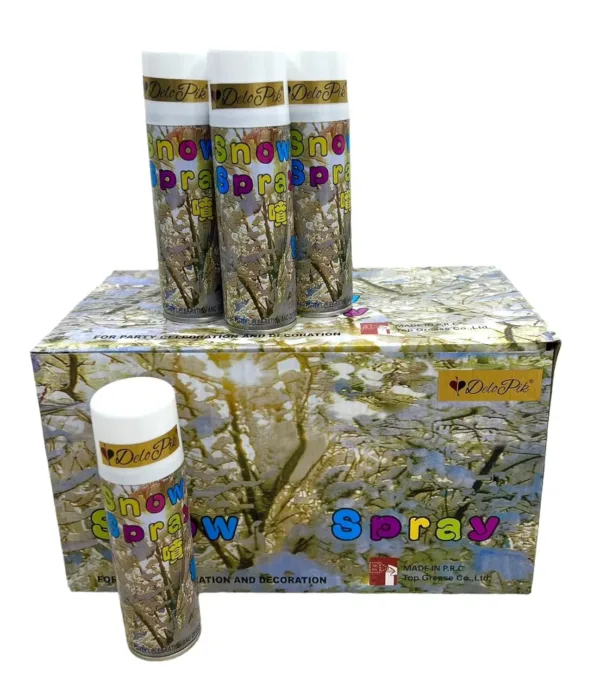 white snow party spray 1