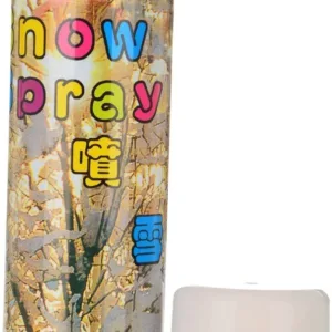 white snow party spray 3