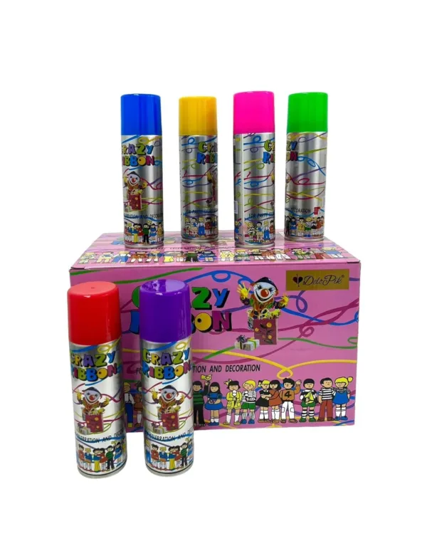 white snow party spray 7