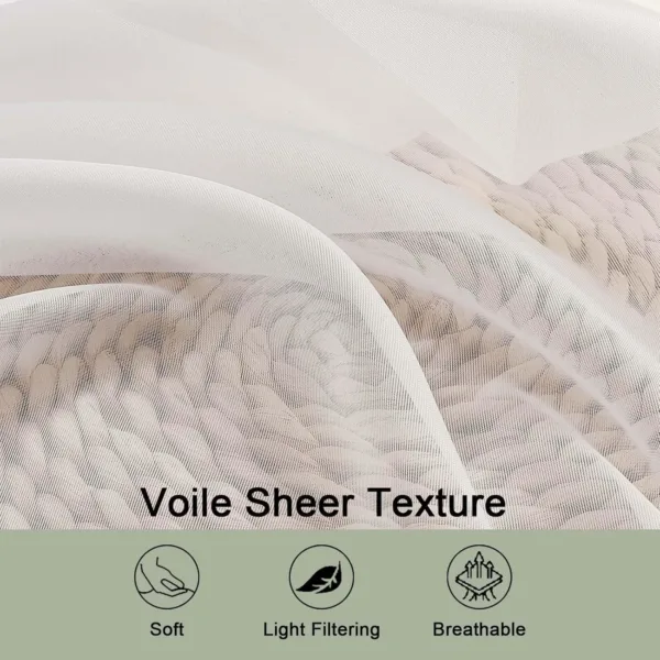 white voile curtains 4