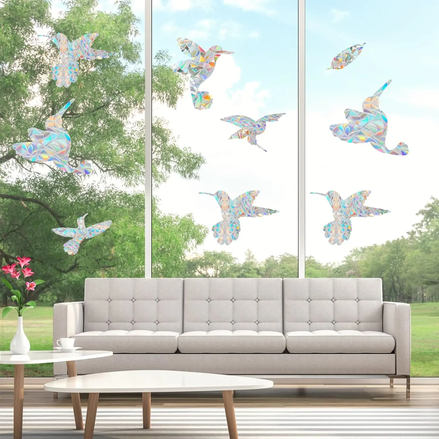 window film hummingbird 1