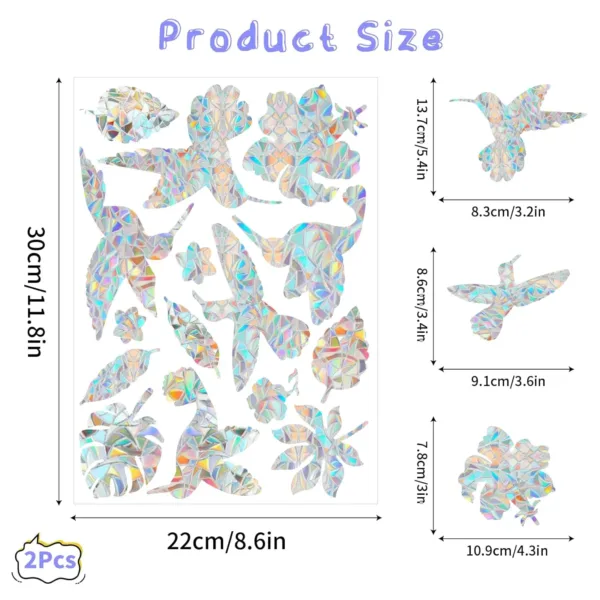 window film hummingbird 2