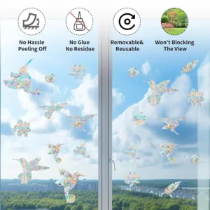 window film hummingbird 6