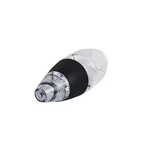 Black wine aerator decanter gift set that enhances the taste of wine within seconds by opening up the bouquet, softening tannins, and creating a smoother mouthfeel.