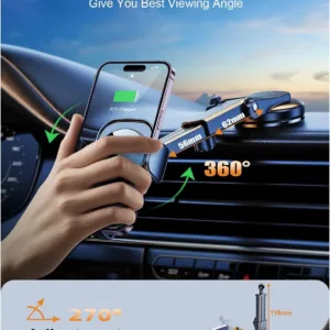 wireless car charger mount 5