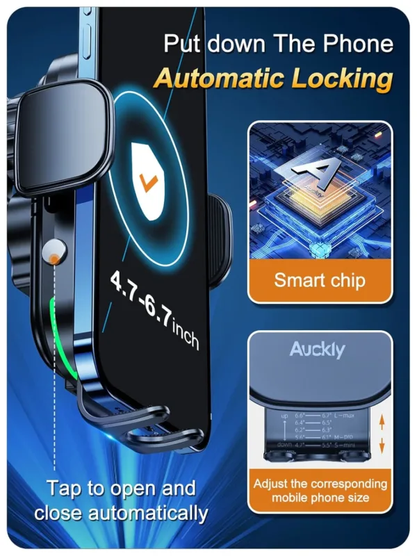 wireless car charger mount 6