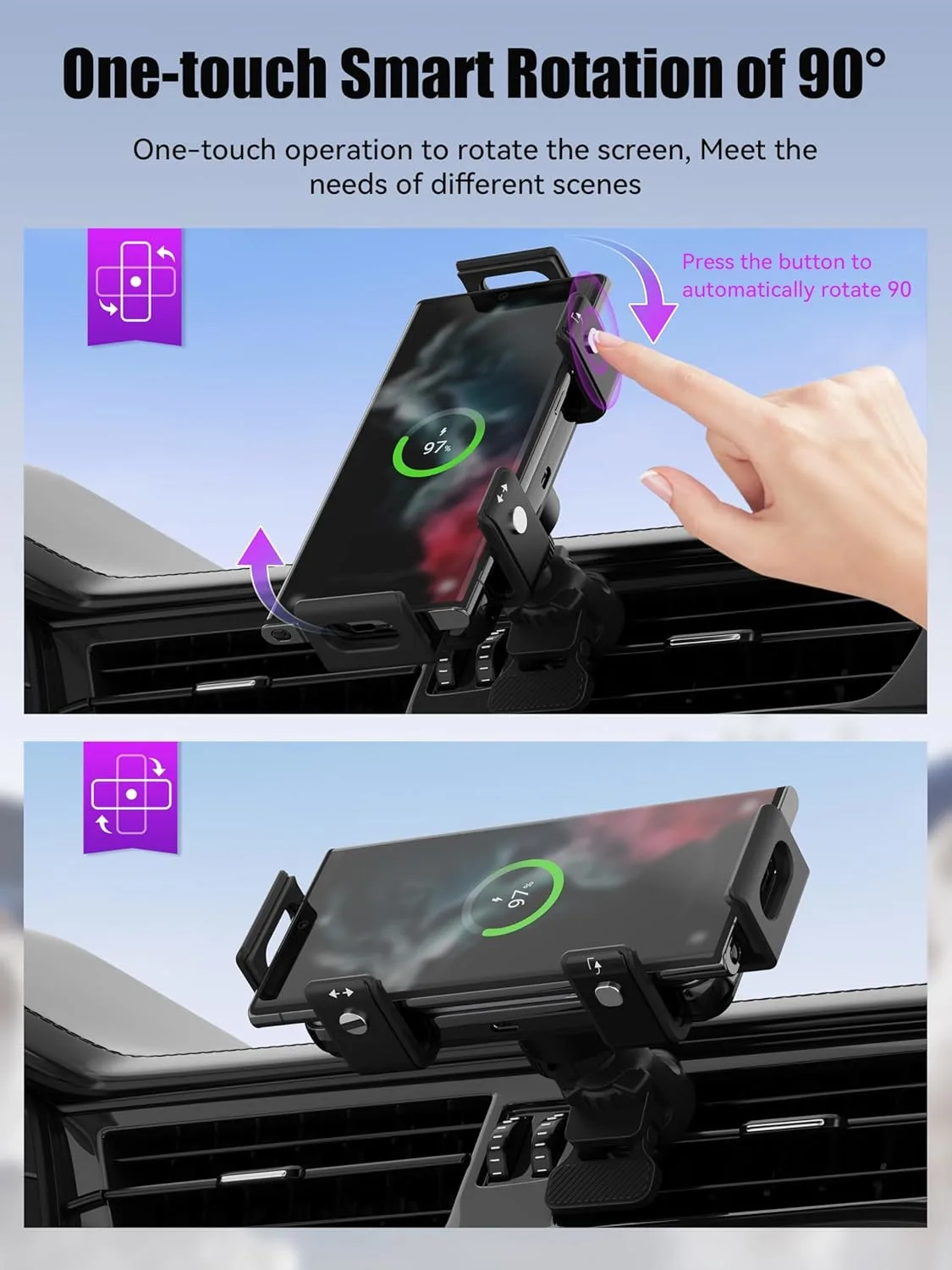 wireless car charger zfold 4