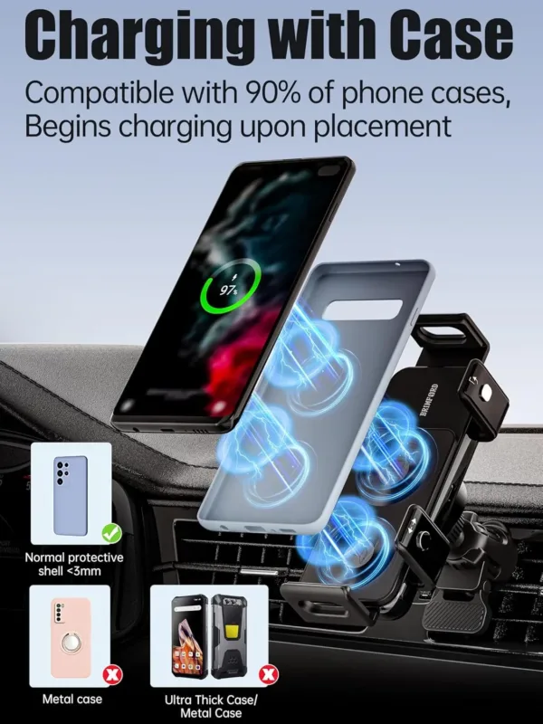 wireless car charger zfold 5