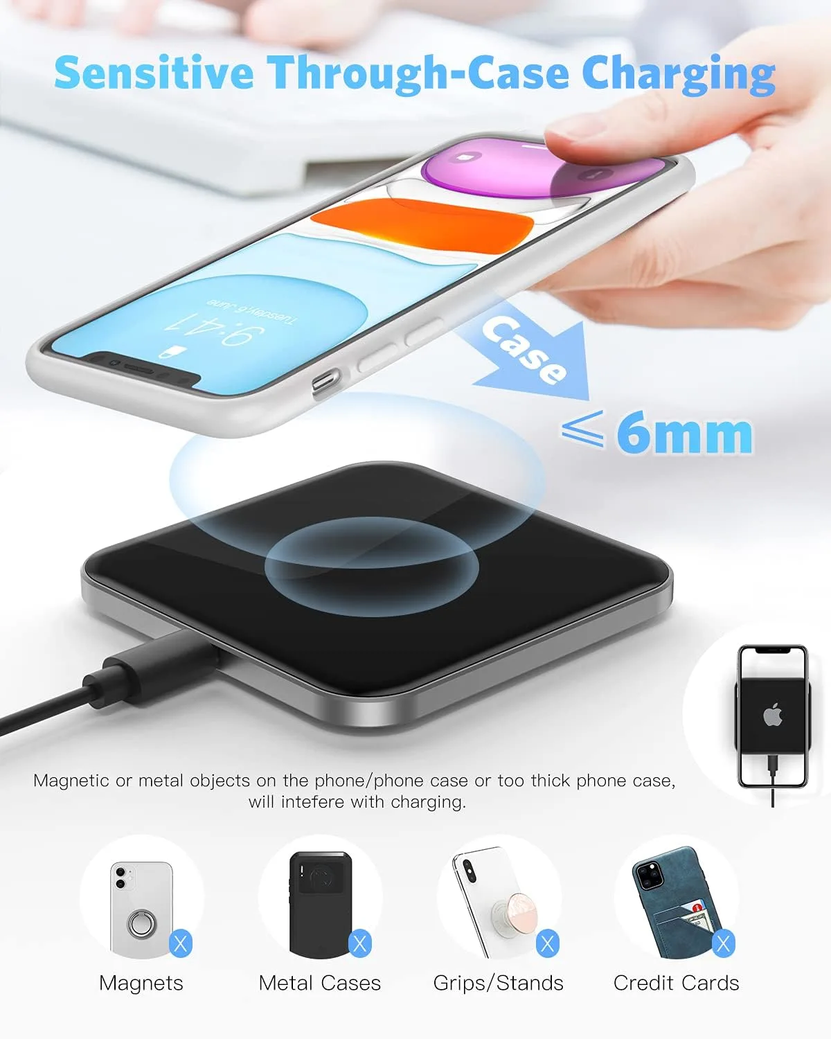 wireless charger iphone samsung 5
