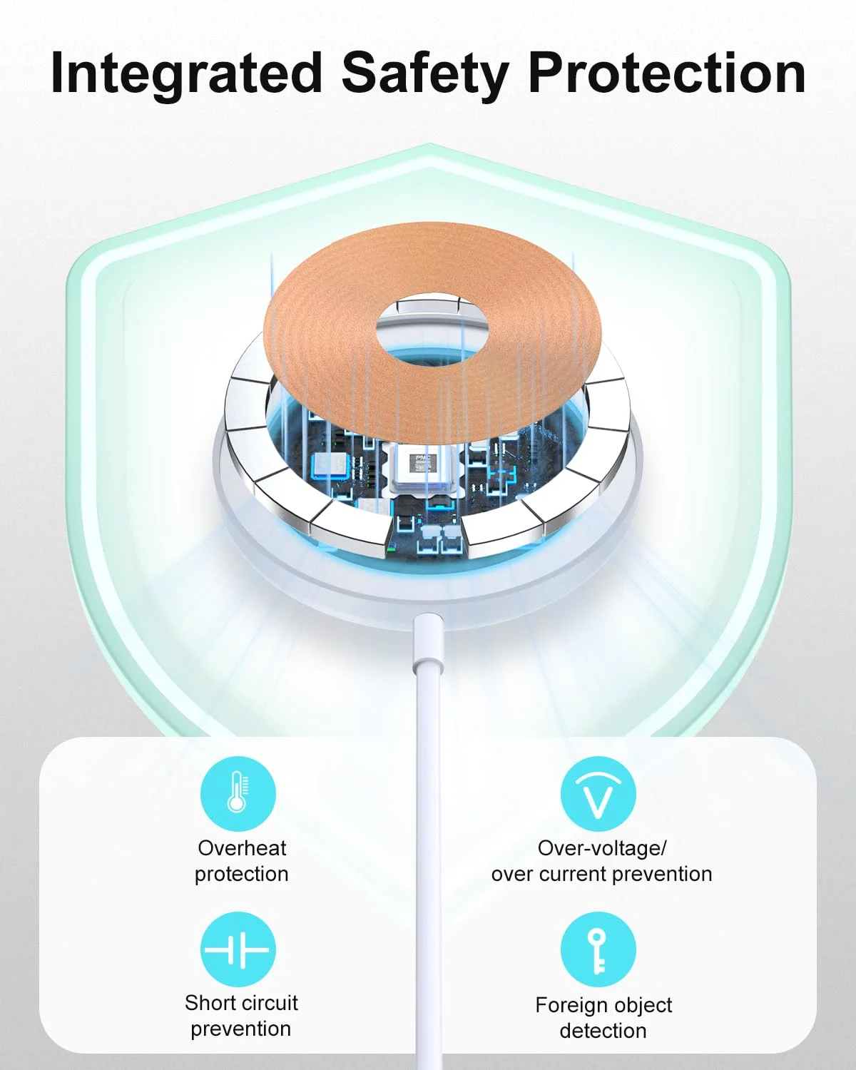 wireless charger magnetic pad 6