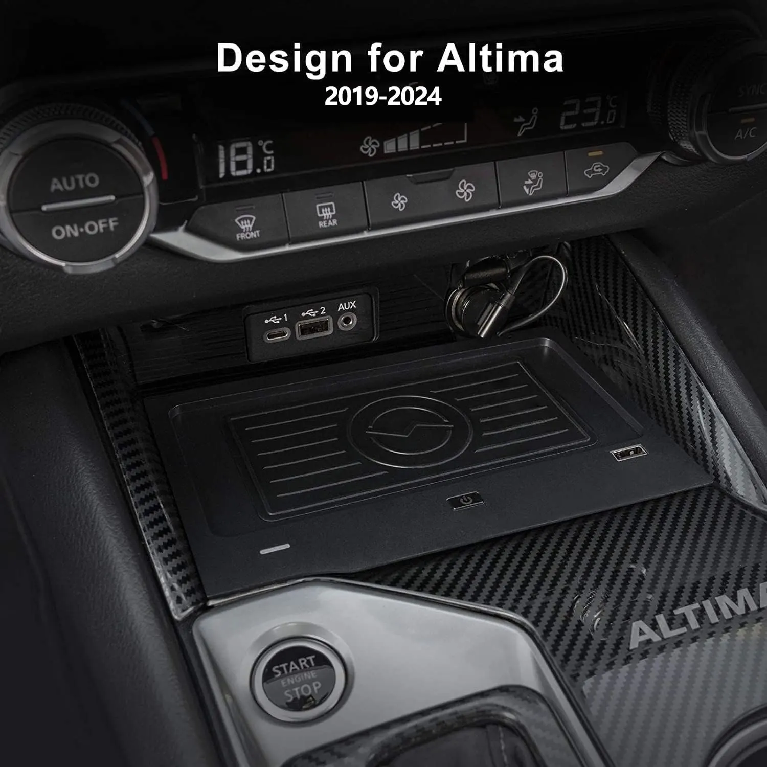 wireless charger nissan altima 2