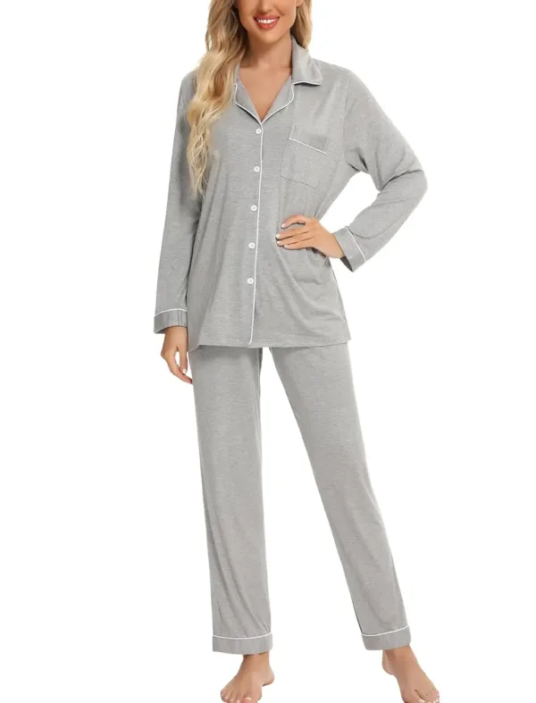 women pajama set long 3