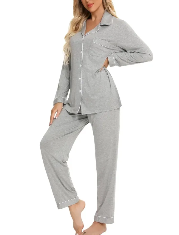 women pajama set long 4