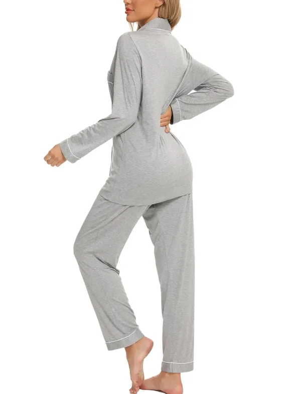 women pajama set long 5