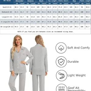 women pajama set long 6