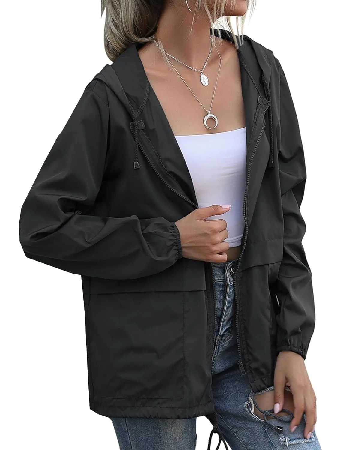 women raincoat lightweight 3