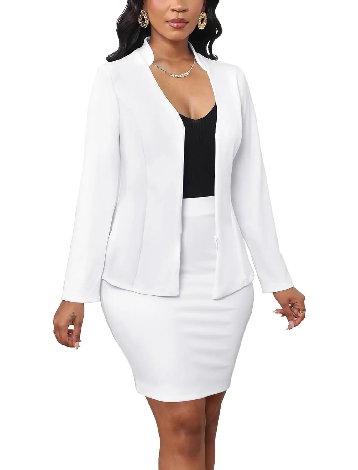 women suit set blazer 1