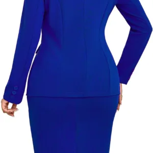 womens blazer skirt suit 2