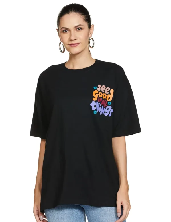 womens drop shoulder tshirt 1