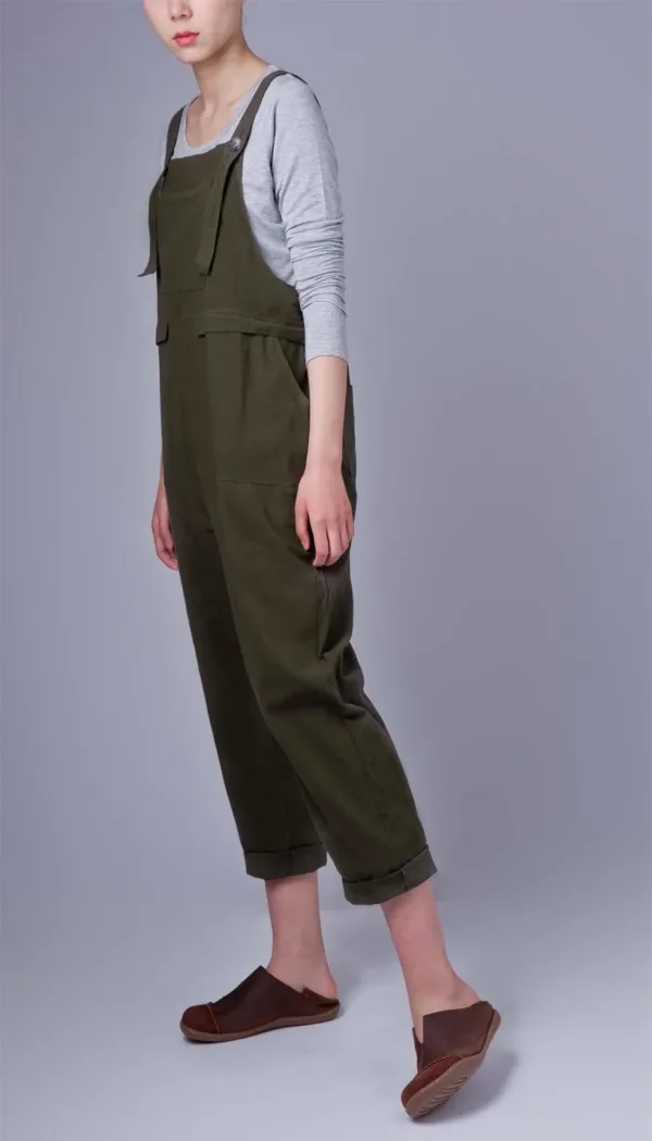 womens linen overalls jumpsuit 3