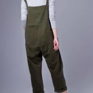 womens linen overalls jumpsuit 5