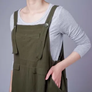 womens linen overalls jumpsuit 7